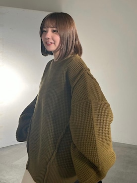 SELECT MOCA SNAPさんの「【サイズ展開あり】リブタイトスカート」を使ったコーディネート