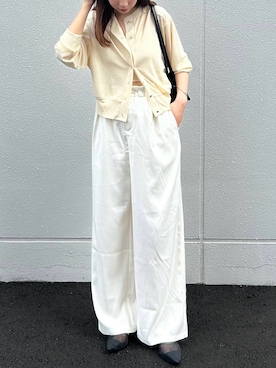 「select MOCA（セレクトモカ）のアイテム」を使った、SELECT MOCA SNAPさん（骨格ウェーブ・レディース・158cm）の夏コーディネート