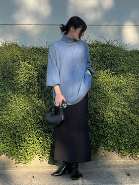 SELECT MOCA SNAPさん（レディース・162cm）の冬コーディネート