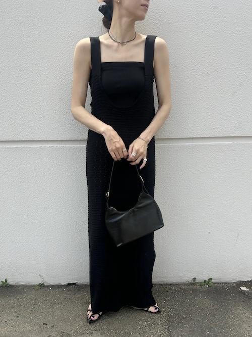 透かし編み2WAYキャミワンピース（ワンピース）｜select MOCA