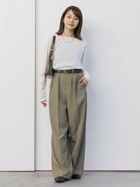 SELECT MOCA SNAPさん（レディース・162cm）の冬コーディネート