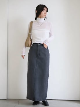 SELECT MOCA SNAPさん（レディース・162cm）の冬コーディネート