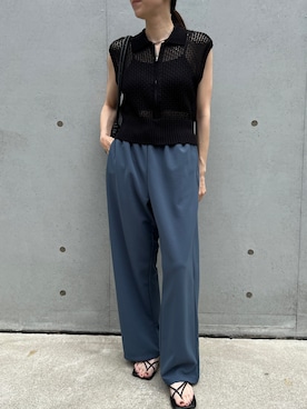 「select MOCA（セレクトモカ）のアイテム」を使った、SELECT MOCA SNAPさん（骨格ウェーブ・レディース・158cm）の夏コーディネート