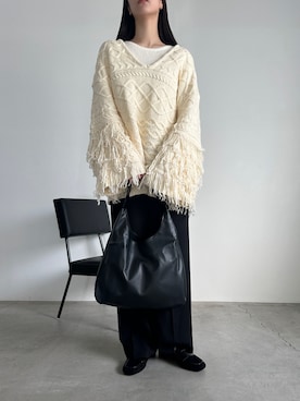 SELECT MOCA SNAPさん（レディース・167cm）の冬コーディネート