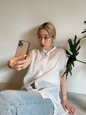 SELECT MOCA SNAPさん（レディース・162cm）の夏コーディネート