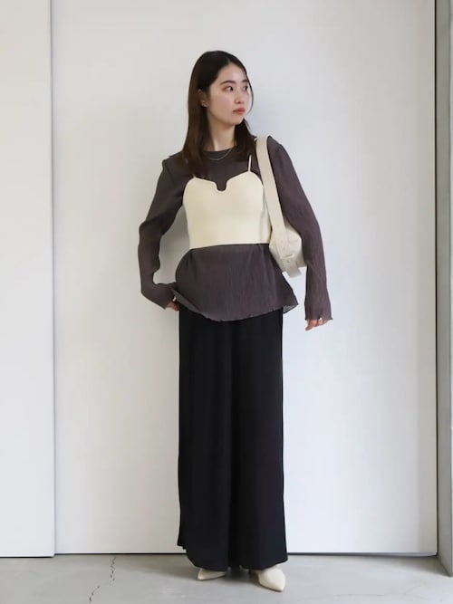 キャミニットビスチェ（ベスト）｜select MOCA（セレクトモカ）の