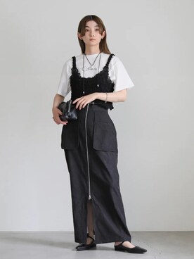 SELECT MOCA SNAPさん(レディース・162cm)の春コーディネート