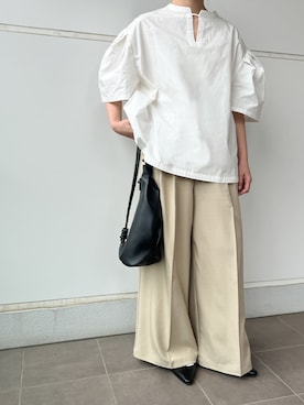 「select MOCA by son（セレクトモカバイソン）のアイテム」を使った、SELECT MOCA SNAPさん（骨格ウェーブ・レディース・162cm）の春コーディネート