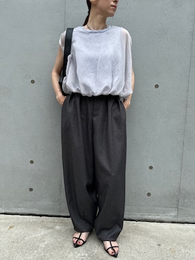 「select MOCA（セレクトモカ）のアイテム」を使った、SELECT MOCA SNAPさん（骨格ウェーブ・レディース・158cm）の夏コーディネート