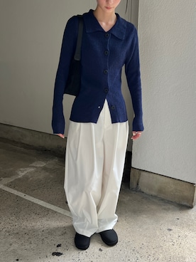 「select MOCA by son（セレクトモカバイソン）のアイテム（その他パンツ）」を使った、SELECT MOCA SNAPさん（レディース・158cm）の秋コーディネート