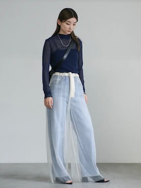 SELECT MOCA SNAPさん（レディース・162cm）の夏コーディネート