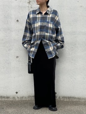 「アイテム（スリッポン）」を使った、SELECT MOCA SNAPさん（骨格ナチュラル・レディース・160cm）の秋コーディネート