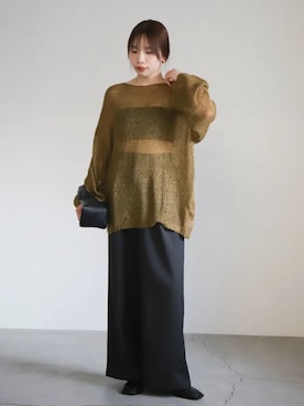 SELECT MOCA SNAPさん(レディース・162cm)の春コーディネート