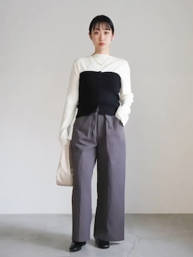 SELECT MOCA SNAPさん(レディース・162cm)の春コーディネート