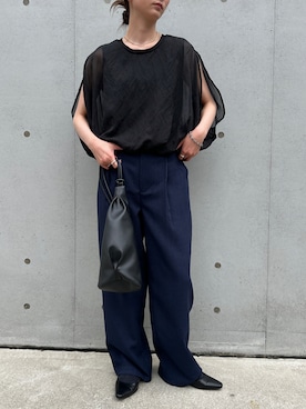 「select MOCA（セレクトモカ）のアイテム」を使った、SELECT MOCA SNAPさん（骨格ウェーブ・レディース・158cm）の夏コーディネート