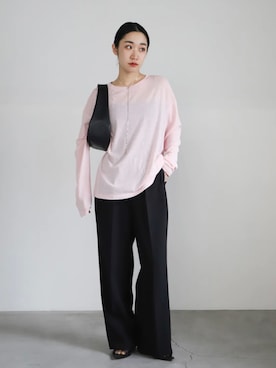 「select MOCA（セレクトモカ）のアイテム」を使った、SELECT MOCA SNAPさん（レディース・162cm）の冬コーディネート