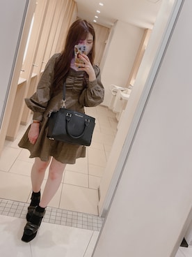 「ショッピング」｜「アイテム（アナログ腕時計）」を使った、Sachan‪‪❤︎‬さん（レディース・158cm）の秋コーディネート