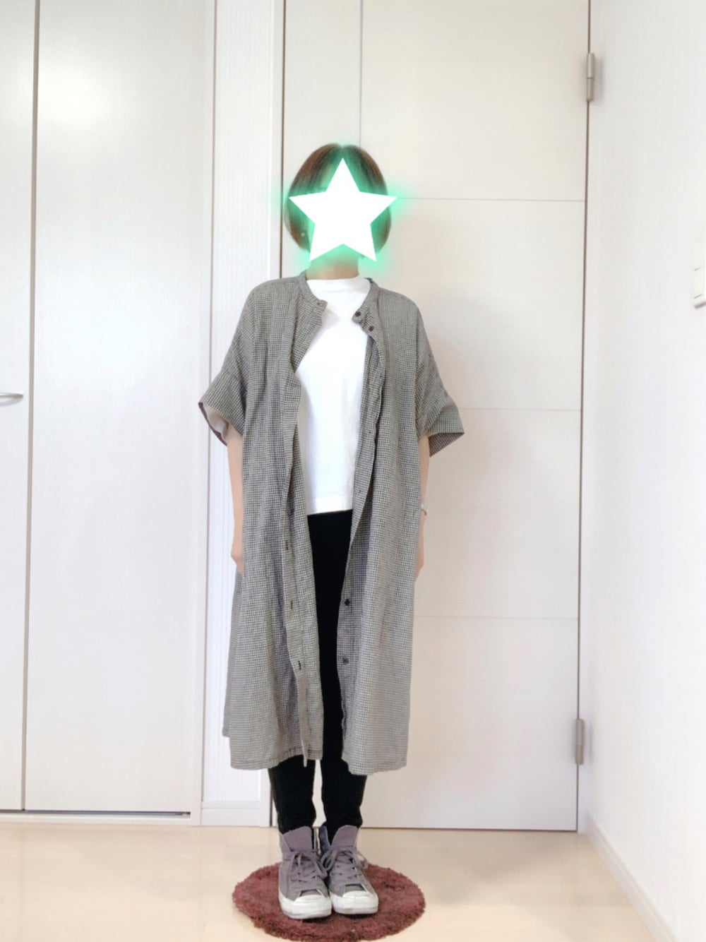 Samansa Mos2（サマンサ モスモス）の「後ろリボンチュニック（シャツ