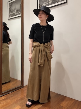 Chika Mashioさん(レディース・164cm)の夏コーディネート