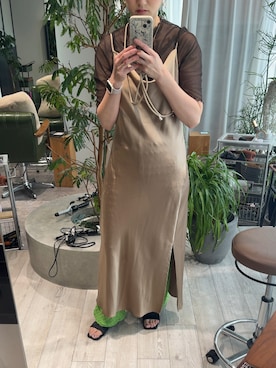 「MARTE（マルテ）のアイテム」を使った、mさん（レディース・160cm）の夏コーディネート