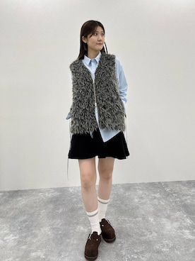 「ミニスカート」｜ちゃやかさん（レディース・167cm・20代）の秋コーディネート
