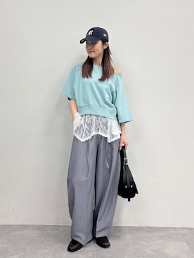 ちゃやかさん（レディース・168cm）の春コーディネート