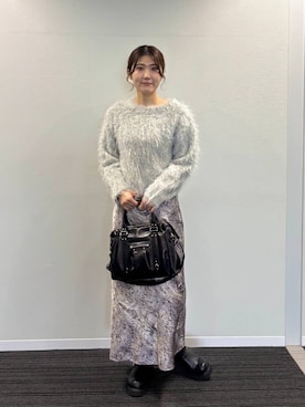 「JEANASIS（ジーナシス）のアイテム（ボストンバッグ）」を使った、ちゃやかさん（レディース・168cm）の秋コーディネート