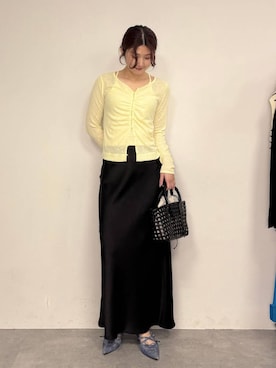 「JEANASIS（ジーナシス）のアイテム（バッグ）」を使った、ちゃやかさん（レディース・168cm）の春コーディネート