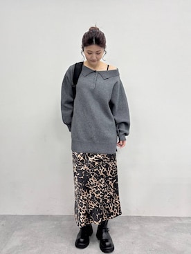 「アイテム（バックパック/リュック）」を使った、ちゃやかさん（レディース・168cm・20代）の冬コーディネート