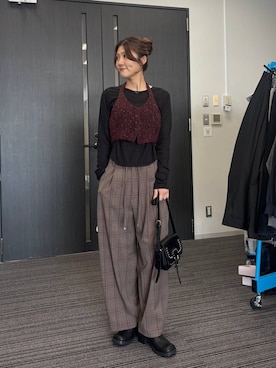 ちゃやかさん(レディース・168cm)の秋コーディネート