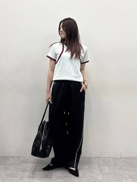 「eL（エル）のアイテム」を使った、ちゃやかさん（レディース・168cm）の春コーディネート