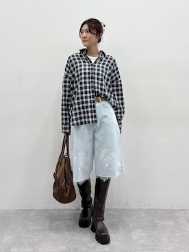 ちゃやかさん（レディース・168cm）の夏コーディネート