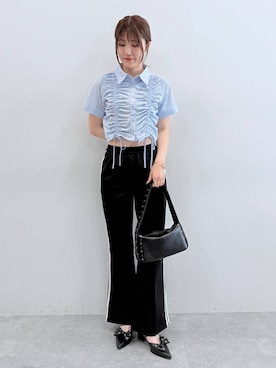 「アイテム（パンプス）」を使った、ちゃやかさん（レディース・167cm・20代）の春コーディネート