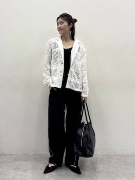 「eL（エル）のアイテム」を使った、ちゃやかさん（レディース・168cm）の春コーディネート