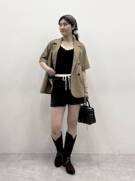 ちゃやかさん(レディース・168cm)の春コーディネート