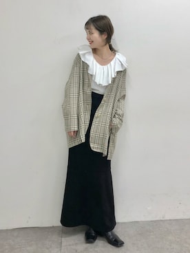 MihoUesugiさん(レディース・154cm)の冬コーディネート