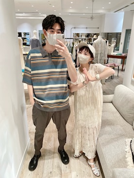 MihoUesugiさん（レディース・154cm）の夏コーディネート