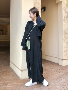 MihoUesugiさん(レディース・154cm)の冬コーディネート