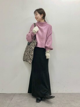 MihoUesugiさん(レディース・154cm)の冬コーディネート