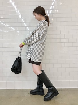 MihoUesugiさん(レディース・154cm)の秋コーディネート