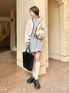 MihoUesugiさん（レディース・154cm）の春コーディネート