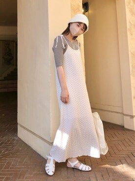 MihoUesugiさん（レディース・154cm）の夏コーディネート