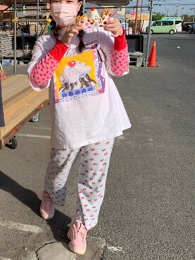 「ファンシー」｜MOMOさん（レディース・166cm）の春コーディネート