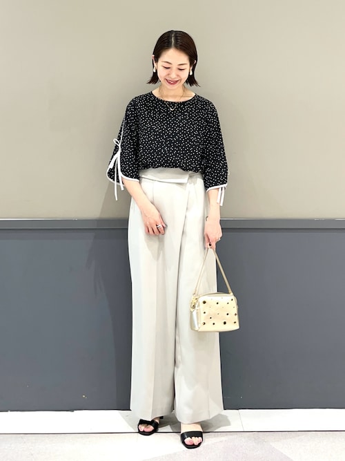 ほ*ぅ様 極上の素材感 Marka ベルテッド ワイド ワークパンツ Marka ≪WEB限定追加≫ウォッシャブルTWタックワイドパンツ
