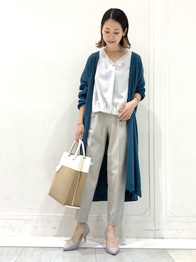 「カーティガン」｜k..さん（レディース・156cm）の冬コーディネート
