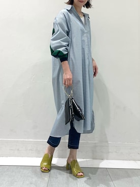 「YECCA VECCA（イェッカヴェッカ）のアイテム（トップス）」を使った、k..さん（レディース・157cm）の冬コーディネート