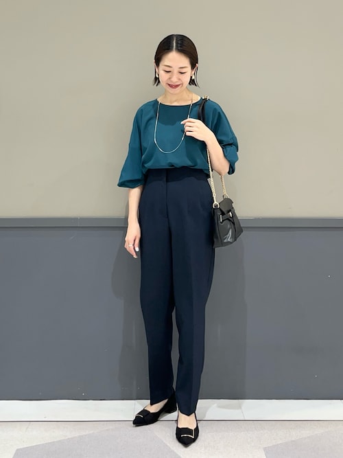 YECCA VECCA（イェッカヴェッカ） パンツ スタイルアップテーパード