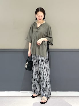 「ネコ」｜k..さん（レディース・157cm）の夏コーディネート