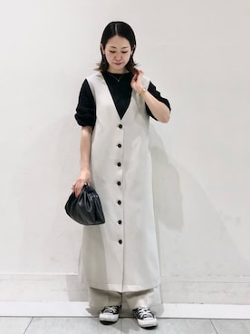「餃子バック」｜k..さん（レディース・157cm）の春コーディネート