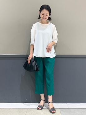 「餃子バック」｜k..さん（レディース・157cm）の春コーディネート